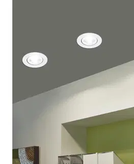 Svietidlá Eglo 33391 - SADA 3xLED Stmievateľné svietidlo SALICETO 3xLED/6W/230V biela 33391