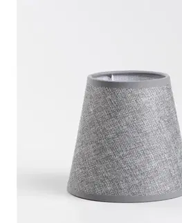 Lampy BRILAGI - Tienidlo univerzálne NUBILA E27 13x9 cm šedá BRI136
