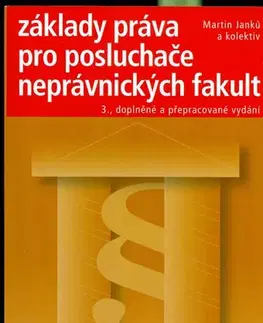 Teória práva Základy práva pro posluchače - Martin Janků