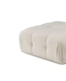 Taburety a podnožky Puf Doblo Pouffe - Cream