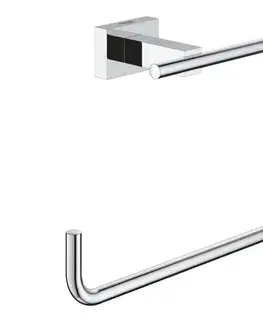Svietidlá GROHE 40510001 - Držiak na uteráky ESALS CUBE 188 mm lesklý chróm 40510001