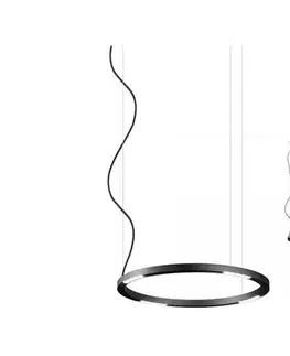 Svietidlá Redo 01-2204 - LED Luster na lanku UNION LED/34W/230V 3000K pr. 60 cm čierna 01-2204