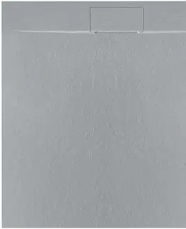 Vane REA - Sprchová vanička Bazalt Grey 90x90 REA-K4105
