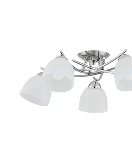 Svietidlá  Prisadený luster SEVA 5xE27/15W/230V lesklý chróm 63252