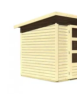 Drevené Drevený záhradný domček STOCKACH 3 Lanitplast