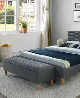 Postele Posteľ AZURRO VELVET 140 Signal