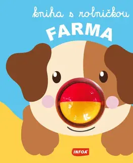Leporelá, krabičky, puzzle knihy Kniha s rolničkou - Na farmě - Kolektív autorov
