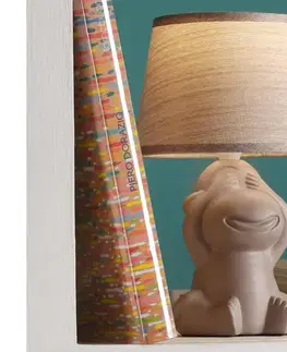Lampy ONLI - Stolná lampa MONKEY 1xE14/6W/230V hnedá 066/LM
