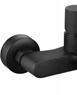 Kúpeľňové batérie MEXEN/S - Royo One vaňová batéria 150 mm, čierna 72231-70