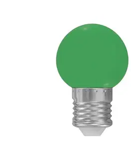 Žiarovky  LED žiarovka E27/1W/230V 5500-6500K zelená 11796