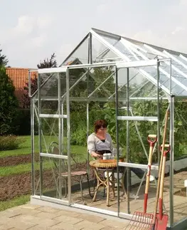 Skleníky Skleník URANUS 11500 číre sklo 3 mm Dekorhome