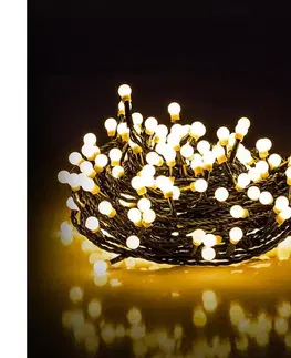 LED osvetlenie  - LED vonkajšia reťaz 100xLED/8 funkcií 15m IP44 teplá biela 50002877