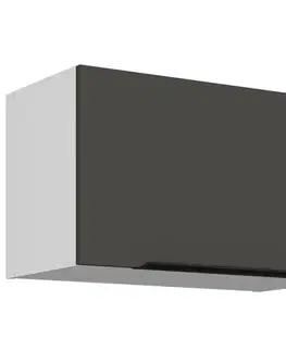 Kuchynské skrinky visiace Kuchynská skrinka Aria-Gr/Wh Anti Fingerprint 60gu-36 1f
