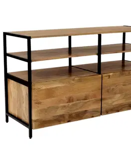 TV stolíky TV stolík Gita 130x75x45 indický masív mango