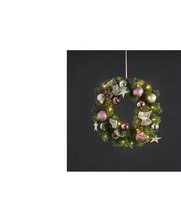 Vianočné dekorácie Eglo 410859 - LED Vianočná dekorácia NOEL 20xLED/0,064W/3xAA 601-20