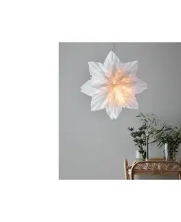 Vianočné dekorácie Markslöjd 705834 - Vianočná dekorácia NEELA 1xE14/25W/230V pr. 56 cm biela 705834.00