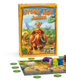 Hry v maďarčine Piatnik Játék Stone Age Junior Piatnik (hra v maďarčine)