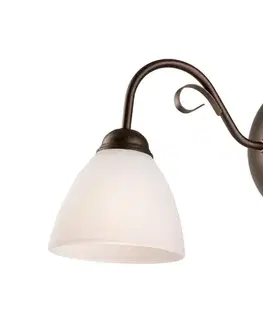 Svietidlá  Nástenné svietidlo ADELLE 1xE27/60W/230V KM 1.6 BRĄZ
