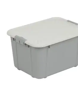 Úložné boxy Kinekus Box s vrchnákom 16 l plastový, mix farieb