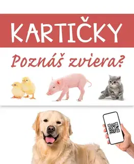 Pre deti a mládež - ostatné Kartičky (krabička) - Poznáš zviera? (SK vydanie)
