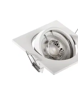 Svietidlá  Podhľadové svietidlo 1xGU10/MR16/10W/230V 9x9 cm biele 5903271845972