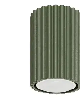 Svietidlá  SL.1606 - Bodové svietidlo KARBON 1xGU10/10W/230V 10 cm zelená SL.1606