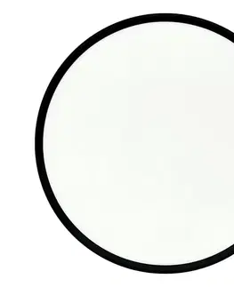 Svietidlá  LED stropné svietidlo LED/40W/230V 3000/4000/6500K pr. 50 cm čierne 008 0001317