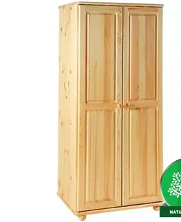 Šatníkové skrine Borovicova skriňa Merkury SOS 85 cm
