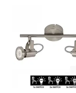 Svietidlá Briloner 2712-022 - LED Stmievateľné bodové svietidlo SEMPLICE 2xGU10/5W/230V 2712-022