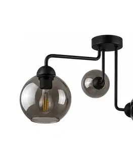 Svietidlá Keter Lighting Prisadený luster OSMO 3xE27/60W/230V čierna 1199/22