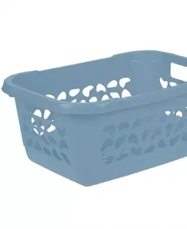 Kúpeľňové doplnky Kôš na bielizeň Nordic blue 55x40x23 32 L