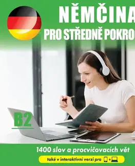 Jazykové učebnice - ostatné Audioacademyeu Němčina pro stredne pokročilé B2