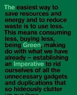 Dizajn, úžitkové umenie, móda The Green Imperative - Victor Papanek