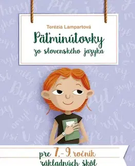 Slovenský jazyk Päťminútovky zo slovenského jazyka pre 7. - 9. ročník základných škôl - Terézia Lampartová