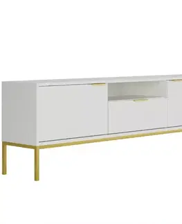 Všetky produkty TV Stolík 175 Austin Biela/Zlatá