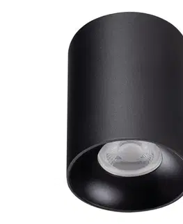 Svietidlá  27567 - Stropné svietidlo RITI 1xGU10/25W/230V čierna 27567