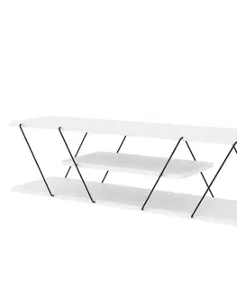 TV stolíky TV stolík Canaz v2 - White, Black