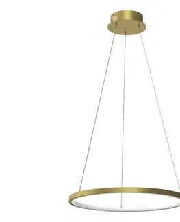 Svietidlá  LED Luster na lanku ROTONDA LED/27W/230V zlatá ML7941