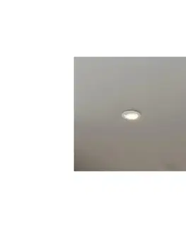 Svietidlá Eglo 902254 - LED zapustené bodové svietidlo BARRANCO 1xGU10/4,5W/230V biela 902254