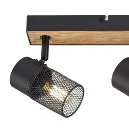 Lampy do obývačky Stropné bodové svietidlo METTA E14 3XMAX 40W LS3