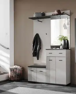 Predsieňový nábytok Predsieňový nábytok Hugo II Cc Hg2 Kašmír/Čierna