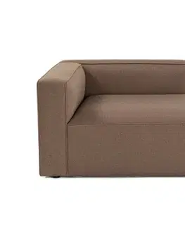 Kreslá Kreslo / Jednomiestna pohovka Mora XL Chl Right - Brown