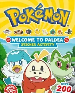 Nalepovačky, vystrihovačky, skladačky Pokemon Welcome to Paldea Epic Sticker