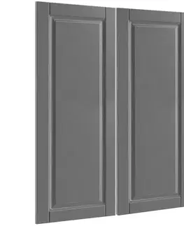 Kuchynské skrinky Čelo skrinky Luxeo F13-D80_D80Z hampton dark grey