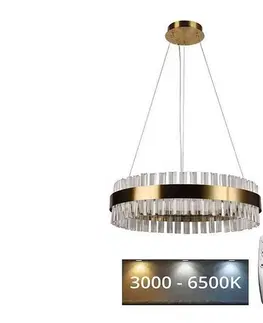 Svietidlá BRILAGI - LED Stmievateľný krištáľový luster na lanku HALO LED/40W/230V + DO BG-J6301/C