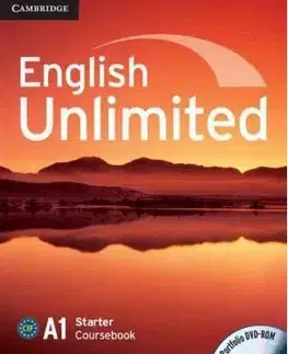 Učebnice a príručky Cambridge English Unlimited. A1 Starter Coursebook + DVD - Adrian Doff