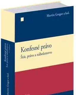 Právo - ostatné Konfesné právo - Martin Gregor