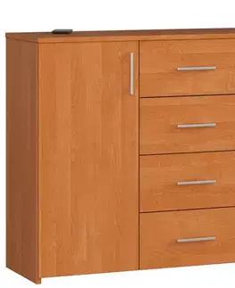 Komody a skrinky Moderná komoda TRAVI110, jelša