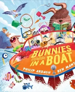 Leporelá, krabičky, puzzle knihy Bunnies in a Boat - Philip Ardagh