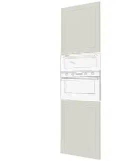 MDF fronty PVC Dvierka Quantum D14RU/2D vanilia mat